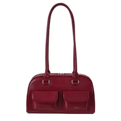 Túi Đeo Vai Nữ Stand Oil Chubby Bag Red Wine Màu Đỏ Rượu