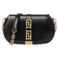 Túi Đeo Vai Nữ Versace Greca Goddess Shoulder Bag&nbsp;Màu Đen