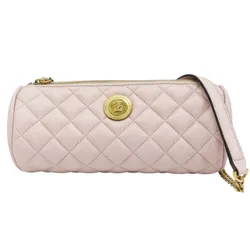 Túi Đeo Vai Nữ Versace Pink Leather Shoulder Bag Màu Hồng