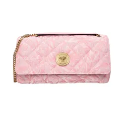 Túi Đeo Vai Nữ Versace Shoulder Bags Women Fabric Pink Màu Hồng