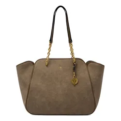 Túi Tote Nữ Lyn Tanya Infinite Xl Bag L26SBWA003 Màu Nâu Xanh