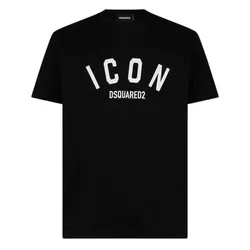 Áo Phông Nam Dsquared2 Icon S79GC0089 Tshirt Màu Đen Size S