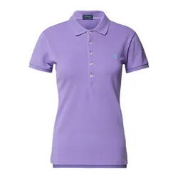 Áo Polo Nữ Ralph Lauren Slim Short Sleeve 211870245012 Màu Tím Size XS