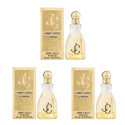 Combo 3 Chai Nước Hoa Nữ Jimmy Choo I Want Choo Le Parfum Mini (4.5ml x 3)