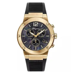 Đồng Hồ Nam Salvatore Ferragamo&nbsp;F80 Diamond&nbsp;Màu Vàng Gold