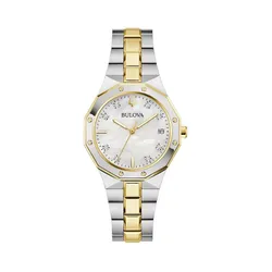 Đồng Hồ Nữ Bulova Classic Prestige 98P234 32mm Màu Vàng Bạc