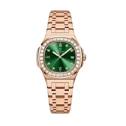 Đồng Hồ Nữ Carnival 8160L2-VH-XL Màu Xanh Phối Vàng Hồng Sang Trọng