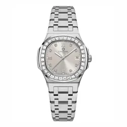 Đồng Hồ Nữ Carnival 8160L2-VT-TX Màu Bạc