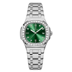 Đồng Hồ Nữ Carnival 8160L2-VT-XL Màu Bạc Xanh