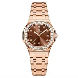 Đồng Hồ Nữ Carnival Quartz 8160L2-VH-N Màu Nâu / Vàng Hồng