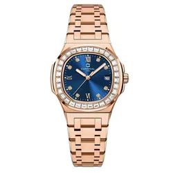 Đồng Hồ Nữ Carnival Quartz 8160L2-VH-X Màu Xanh/ Vàng Hồng