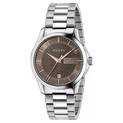 Đồng Hồ Nam Gucci G-Timeless Men's Watch 40mm Màu Bạc - Nâu