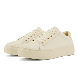 Giày Sneaker Nữ Vagabond Zoe Platform Ivory Màu Trắng Size 38