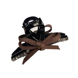 Kẹp Tóc Nữ Meri Cute Fabric HC214-N Màu Đen/Nâu