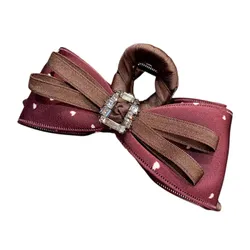 Kẹp Tóc Nữ Meri Soft Fabric HC217-Đ Màu Đỏ