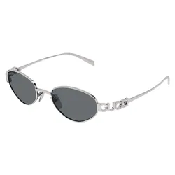 Kính Mát Unisex Gucci GG1935S 001 Sunglasses Màu Xám Bạc
