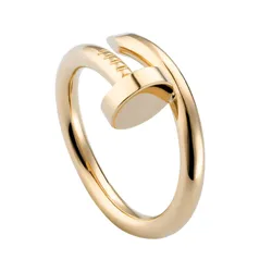 Nhẫn Cartier Juste Un Clou Ring Classic Model CRB4092600 Màu Vàng Gold Size 51 (Bản Dày)