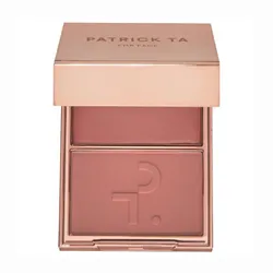 Phấn Má Hồng Patrick Ta For Face 2in1 Double-Take Cream And Power Blush Duo Tone She’s Seductive