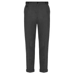 Quần Dài Nam Dolce & Gabbana D&G Tag Logo GV6LET Furnc Màu Xám Size 46