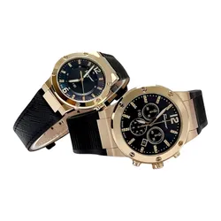 Set Đồng Hồ Unisex Salvatore Ferragamo&nbsp;F80 Diamond&nbsp;Màu Vàng Gold