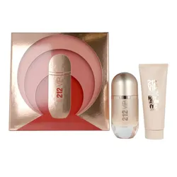 Set Nước Hoa Nữ Carolina Herrera 212 Vip Rose Eau De Parfum 2 Món