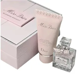 Set Nước Hoa Nữ Miss Dior Blooming Bouquet EDT Mini 5ml + Sữa Dưỡng Thể 20ml