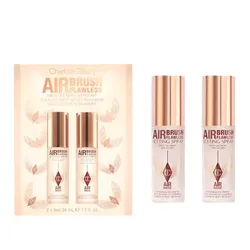 Set Xịt Khóa Nền Charlotte Tilbury Airbrush Flawless Setting (34ml x 2)