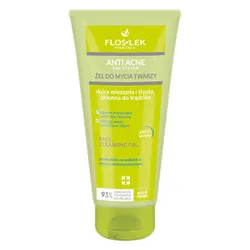 Sữa Rửa Mặt Làm Sạch Da Dầu Mụn Floslek Anti Acne Face Cleansing Gel 200ml