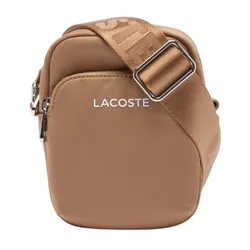 Túi Đeo Chéo Nam Lacoste Active Nylon Satchel NU4350SG M86 Màu Nâu Vàng