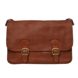 Túi Đeo Chéo Nam Medici Of Florence Calfskin 5600-Mahogany Màu Nâu