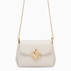 Túi Đeo Chéo Nữ Lyn Voda Infinite Crossbody Bag - Ivory L26CBWB027 Màu Trắng Kem