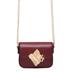 Túi Đeo Chéo Nữ Lyn Voda Infinite Mini Crossbody Bag - Dark Red L26CBWB028 Màu Đỏ