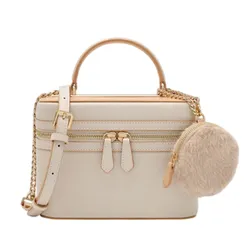 Túi Đeo Vai Nữ Pedro Ari Boxy Shoulder Bag PW2-76390057-10 Multi Màu Kem/Be