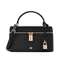 Túi Đeo Chéo Nữ Pedro Ari Leather Shoulder Bag - Black PW2-75940008_BLACK_S Màu Đen