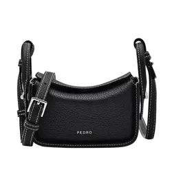 Túi Đeo Chéo Nữ Pedro Demi Mini Crossbody Bag PW4-95210012 Black Màu Đen