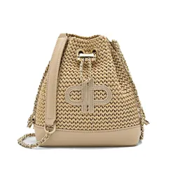 Túi Đeo Chéo Nữ Pedro  Icon Raffia Mini Bucket Bag - Sand 2,599,000  PW2-15210022_SAND_XS Màu Be