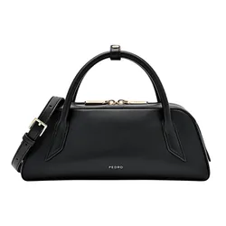 Túi Đeo Chéo Nữ Pedro Serif Handbag PW2-55210048 Black Màu Đen