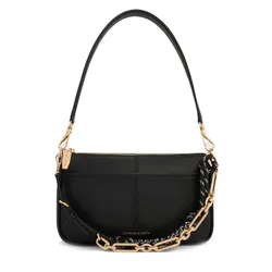 Túi Đeo Vai Nữ Charles & Keith CNK Addison Knotted-Rope Shoulder Bag CK2-20271647_BLACK Màu Đen