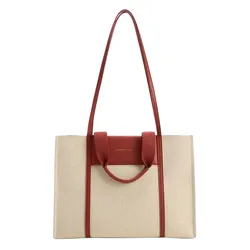 Túi Tote Nữ Charles & Keith Shalia Large Double Handle Rectangular Tote Bag Multiple Colors CK2-30782048-1_MULTI Phối Màu