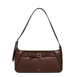 Túi Đeo Vai Nữ Lyn Maynon L Shoulder Bag - Dark Brown L26CBWA005 Màu Nâu
