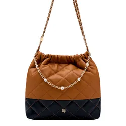 Túi Đeo Vai Nữ Lyn Monet Party Ii Infinite L Shoulder Bag L26CBWA062 Brown Màu Nâu