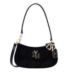 Túi Đeo Vai Nữ Lyn New Gastonia Rita Bead Shoulder Bag L25WBWA003 Black Màu Đen