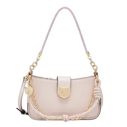 Túi Đeo Vai Nữ Lyn Re-Edit Explore Athella S Shoulder Bag L26CBWA120 Light Pink Màu Hồng Nhạt