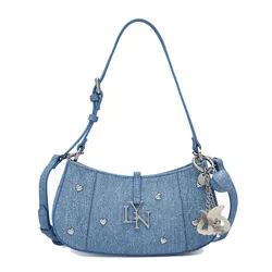 Túi Đeo Vai Nữ Lyn Wendy B.With Love Shoulder Bag - Blue Variation 2 L26CBWA185 Màu Xanh Blue