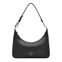 Túi Đeo Vai Nữ Pedro Icon Leather Hobo Bag PW2-36390020 Black Màu Đen