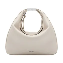 Túi Đeo Vai Nữ Pedro Jatte Shoulder Bag PW2-75210182 Màu Trắng Kem