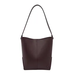 Túi Đeo Vai Nữ Pedro Leather Hobo Bag PW2-35060028 Wine Màu Đỏ Tía