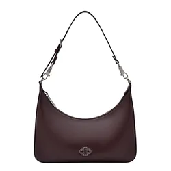 Túi Đeo Vai Nữ Pedro Icon Leather Hobo Bag PW2-36390020 Wine Màu Đỏ Tía