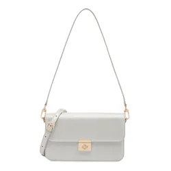 Túi Đeo Vai Nữ Pedro Leather Shoulder Bag PW2-76390138-2 Màu Bạc