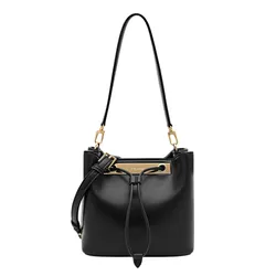 Túi Đeo Vai Nữ Pedro Panelled Bucket Bag PW2-16390012 Black Màu Đen